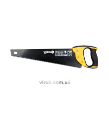 Ножівка по дереву VOREL: L= 400мм, W=1мм, Тефлонове покриття, 65Mn,Тверд. 50-54 HRC, 7 зуб/1"[12/48]