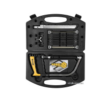 Ножівка універсальна VOREL з полотнами l= 150/175 мм, в кейсі, кпл. 11 шт [30]