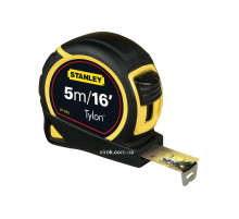 Рулетка STANLEY "Tylon": L= 5 м x 19 мм.