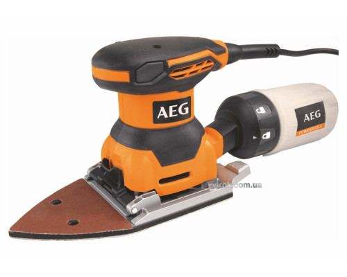 Шліфмашина вібраційна мережева AEG: 260 Вт, платформа- 115-140 мм, амплітуда- 1.6 мм (FDS140) DW
