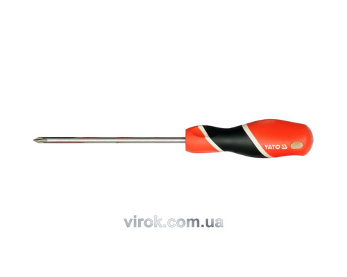 Викрутка хрестова YATO : "Philips" PH2 х 300 мм [6/24/96]