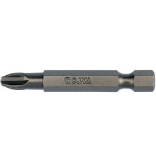 Насадка викруткова з NON SLIP SYSTEM хрестовидним шліцом YATO: PН3 x 50 мм. шпиндель HEX 1/4". 10 шт