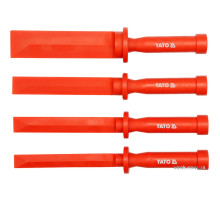 Скребки пластикові YATO : L= 265 мм, кпл. 4 шт. [6/36]