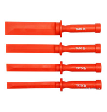 Скребки пластиковые YATO: L=265 мм, кпл. 4 шт. [6/36]