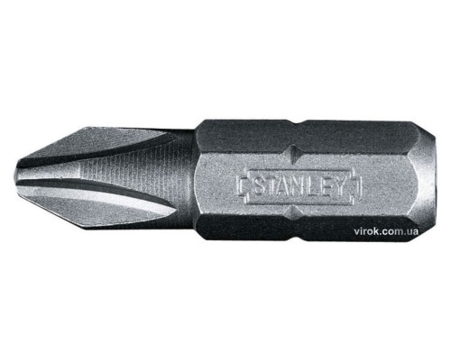 Насадка викруткова STANLEY : "Philips" PH1 х 25 мм. 25 (Шт/Уп.)