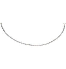 Шланг водопровідний з опліткою з нерж сталі FALA l= 1000мм, Ø= 8/12, з'єднання F-1/2" х F-3/8" 1 МПа