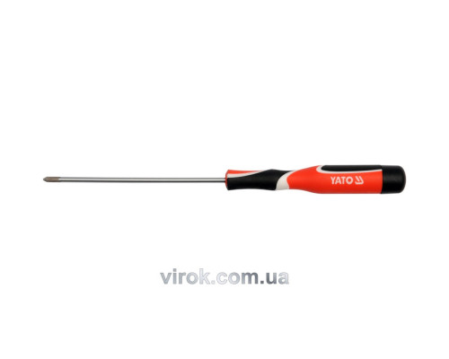 Викрутка хрестова прецизійна YATO : "Philips" PH0 x 50 мм [50/400]