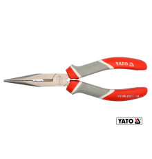 Тонкогубці нікельовані YATO : L= 200 мм [6/60]