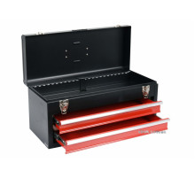 Ящик для інструменту металевий YATO з 2-ма шуфлядами, 218х 255х 520 мм [1]