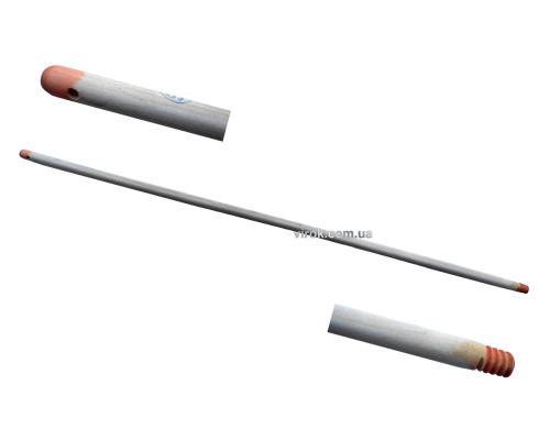 Держак дерев'яний для щітки, мітли з різьбою універсальною (дерв'яна) SL PERFECT