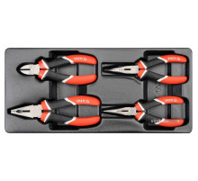 Вклад до інструментальної шафи YATO, набір кліщів 4шт. [8]