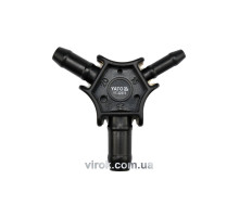 Калібратор трійник для труб PEX-AL-PEX або PERT-AL-PERT Ø= 16, 20, 25 мм [200]