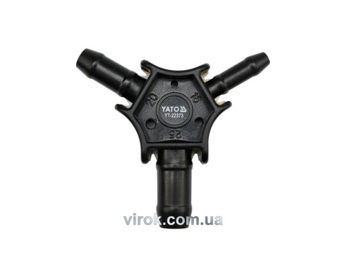 Калібратор трійник для труб PEX-AL-PEX або PERT-AL-PERT Ø= 16, 20, 25 мм [200]