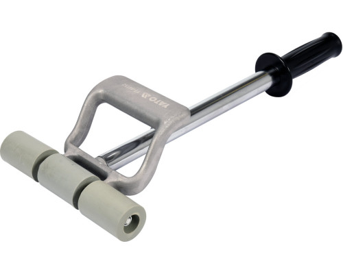 Валик прижимной резиновый YATO: Ø38 x 190 мм, стальная телескопическая ручка L= 450-690 мм [6/180]