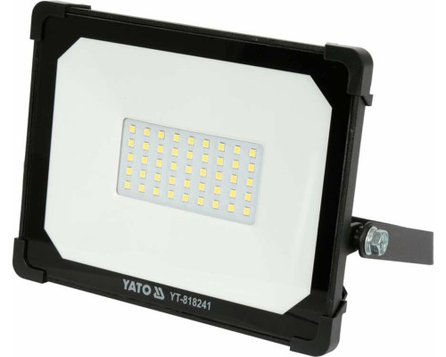 Прожектор з SMD-діодним випромінювачем YATO: 30Вт, 230 В, 2850 Лм, 45 діодів, 181x 169.5x 32 мм [10]