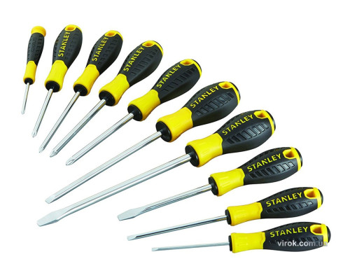 Набір викруток STANLEY "Essential" : 10 шт.