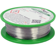 Припій без свинцю CYNEL : Ø0,5 мм, Sn99,3-Cu0,7 дротяний на котушці з флюсом m= 100 г [30]