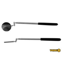 Дзеркало оглядове і магнітний тримач VOREL Ø=54x320-520 мм/ 315-510 мм, телескопічні ручки, 2 шт[25]