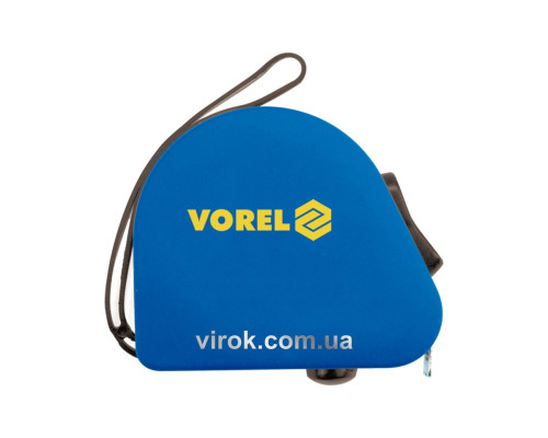 Рулетка VOREL : L= 10 м x 25 мм, 2 фіксатори [6/60]