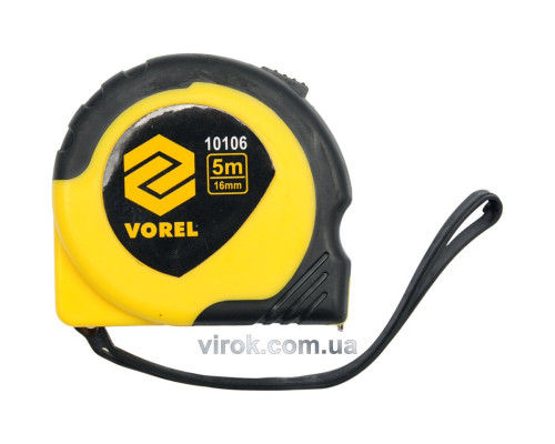 Рулетка VOREL : L= 5 м x 16 мм [12/120]