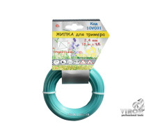 Жилка для тримера ТРИКУТНИК TM VIROK : Ø= 2.4 мм, l= 15 м