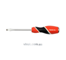 Викрутка плоска ударна YATO : шліц SL6 х 100 мм [6/24/96]
