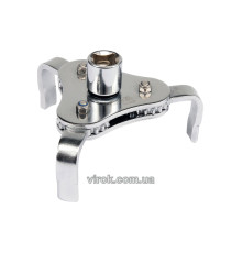 Ключ до оливного фільтру "краб" YATO, на квадр. 3/8", 1/2", 63-120мм, 3 ножки [12/36]