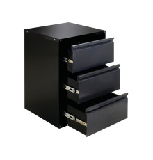 Шафа для майстерні з 3 шуфлядами VOREL 775x 525x 485 мм, з лакованої бляхи [1]