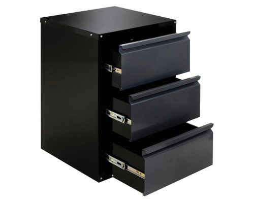 Шафа для майстерні з 3 шуфлядами VOREL 775x 525x 485 мм, з лакованої бляхи [1]