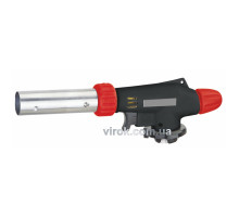 Пальник газовий VIROK з цанговим (швидким) з'єднанням п'єзо запал, і рег. доступу повітря, 360° [50]