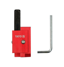 Стамеска кутова 90° YATO: b= 9х 9 мм, корпус- 50x25x25 мм [10]