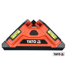 Рівень лазерний для укладання плитки YATO: діап.- 10м,+/-1мм, кут-90°, 2 лазера, 2 капсули, 2xAA [4]