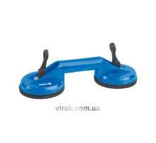 Присоска для монтажа стекла двойная VOREL: d=115 мм, m=70 кг [24]