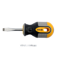 Викрутка плоска VOREL : SL6 х 38 мм. Cr-V [12/60/240]