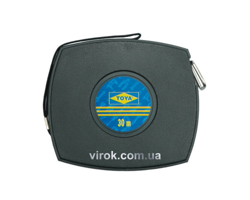 Рулетка мірна стрічка сталeва VOREL : L= 10 м х 10 мм [25/50]