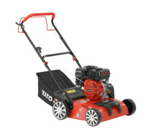 Аератор/Скарифікатор бензиновий YATO: 3,5кВт, шир- 38см, глиб- 8-12мм, збір.- 40 л