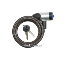 Замок велосипедний VOREL : L= 8 мм Х 1200 мм [10/60]