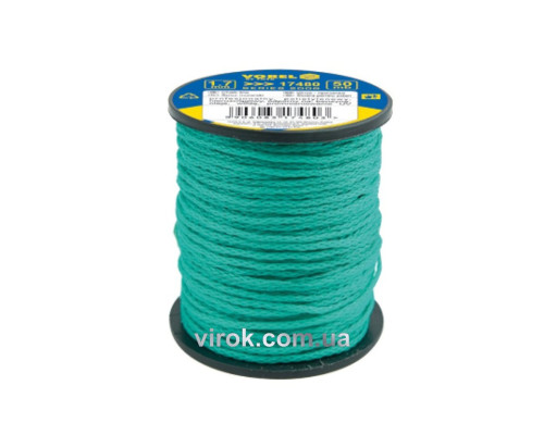 Шнур трасовочний поліетиленовий VOREL : Ø= 2 мм, L= 100 м [30/120]