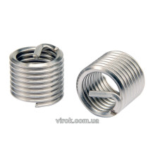 Вставки для ремонту різьби YATO М6 х 1.0 х 10.8 мм, спіральні УП. 20 шт. [200]