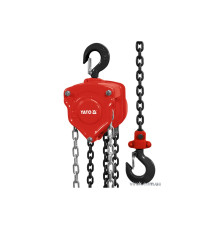 Лебідка ланцюгова ручна YATO : H= 3 м, F= 3 т [1]