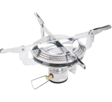 Пальник газовий туристичний VIROK з різьбовим (7/16) з'єднанням.