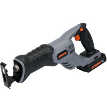 Пила шаблева акумуляторна STHOR: 20V Li-Ion. 2 АГод, глибина різу- 10/115 мм мет/дер, хід- 23 мм [5]