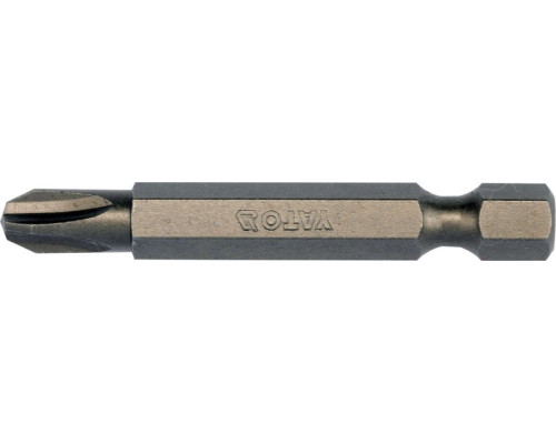 Насадка отверточная YATO: "Philips" PH3 x 50 мм. HEX 1/4". 10 (Уп/Шт.) [20/100]