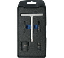 Ключі для пластикових оливозливних пробок YATO: до квадрату- 3/8", 5 шт [20]