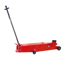 Домкрат гідравлічний підкатний YATO навантаження- 10 т, межі підйому- 160- 560 мм