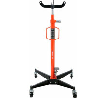 Подъемник коробок передач авто, гидравлический YATO; нагруз.- 500 кг, h=1100- 1900 мм, на колесах [1]