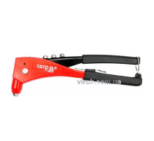 Заклепочник ручной YATO для болтов Ø= 2,4; 3,2; 4,0; 4,8 мм, l=250 мм [6/24]