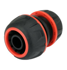 Муфта з'єднувальна YATO для водяних шлангів Ø= 1/2" - 3/4" з ABS, PP, TPR матеріалів [24/240]