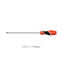Викрутка хрестова ударна YATO : "Philips" PH3 х 200 мм [6/24/72]