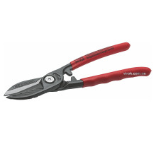 Ножиці для листового металу NWS "Англійські" : прямі, t= 1-1.2 мм, леза L= 75 мм, H= 300 мм